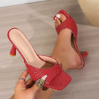 The Ivory Petal Heel Shoes