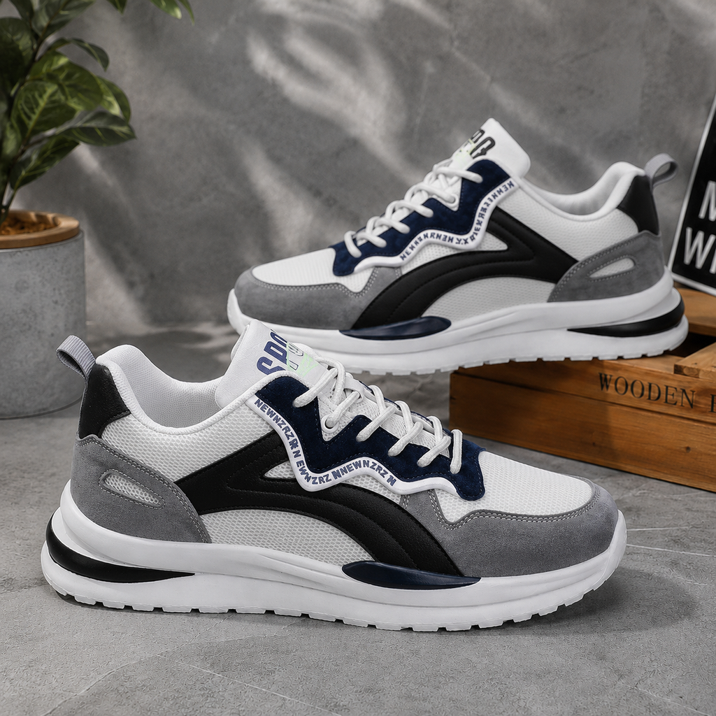 Sporty Casual Sneakers, Lightweight Walking Shoes, Everyday Trainers & Streetwear