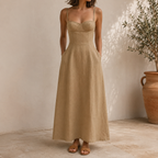 The Aura Slim Strap Dress