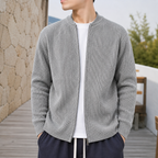 The classic Noam double-zip cardigan