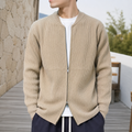 The classic Noam double-zip cardigan