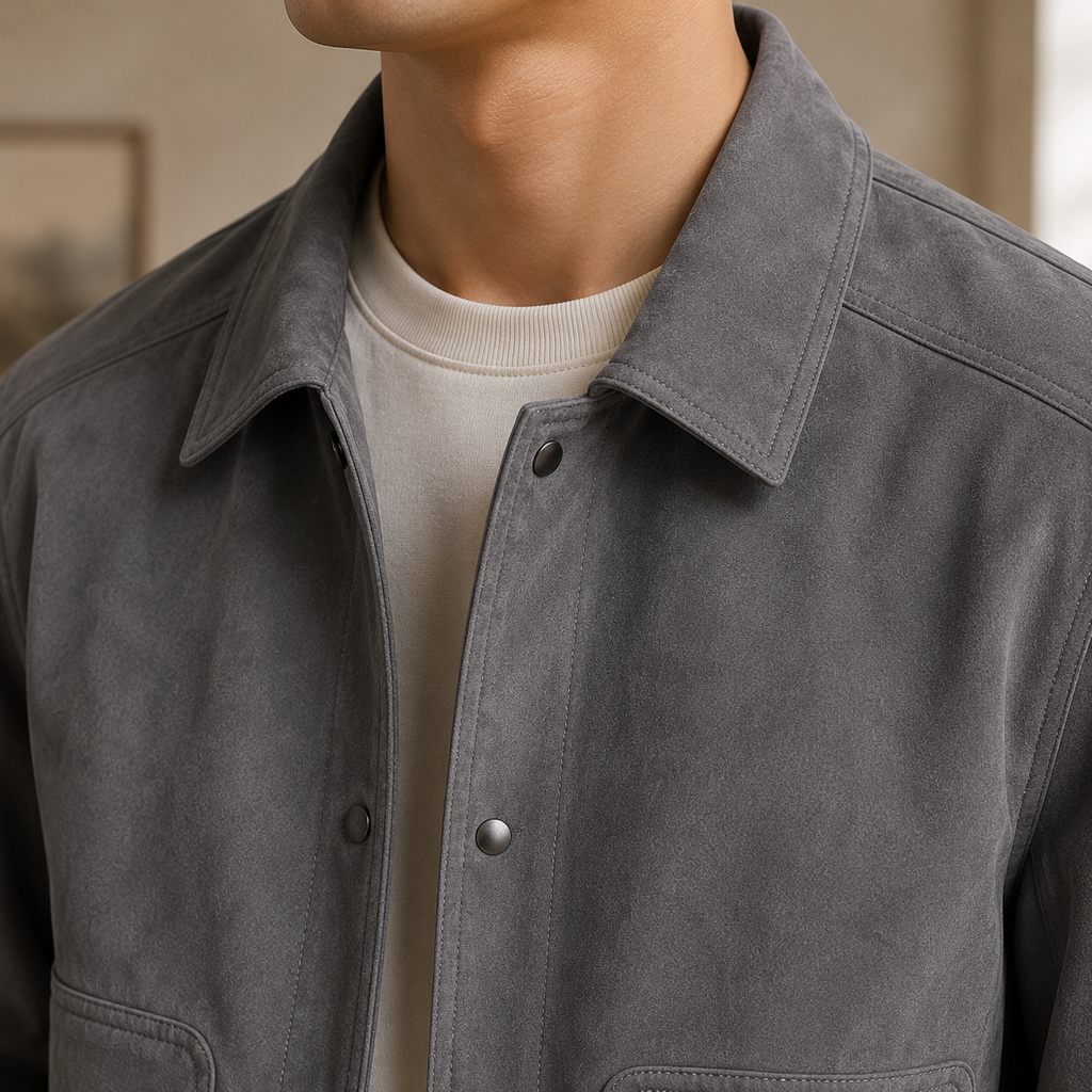 The Shalem Wool Lapel Jacket
