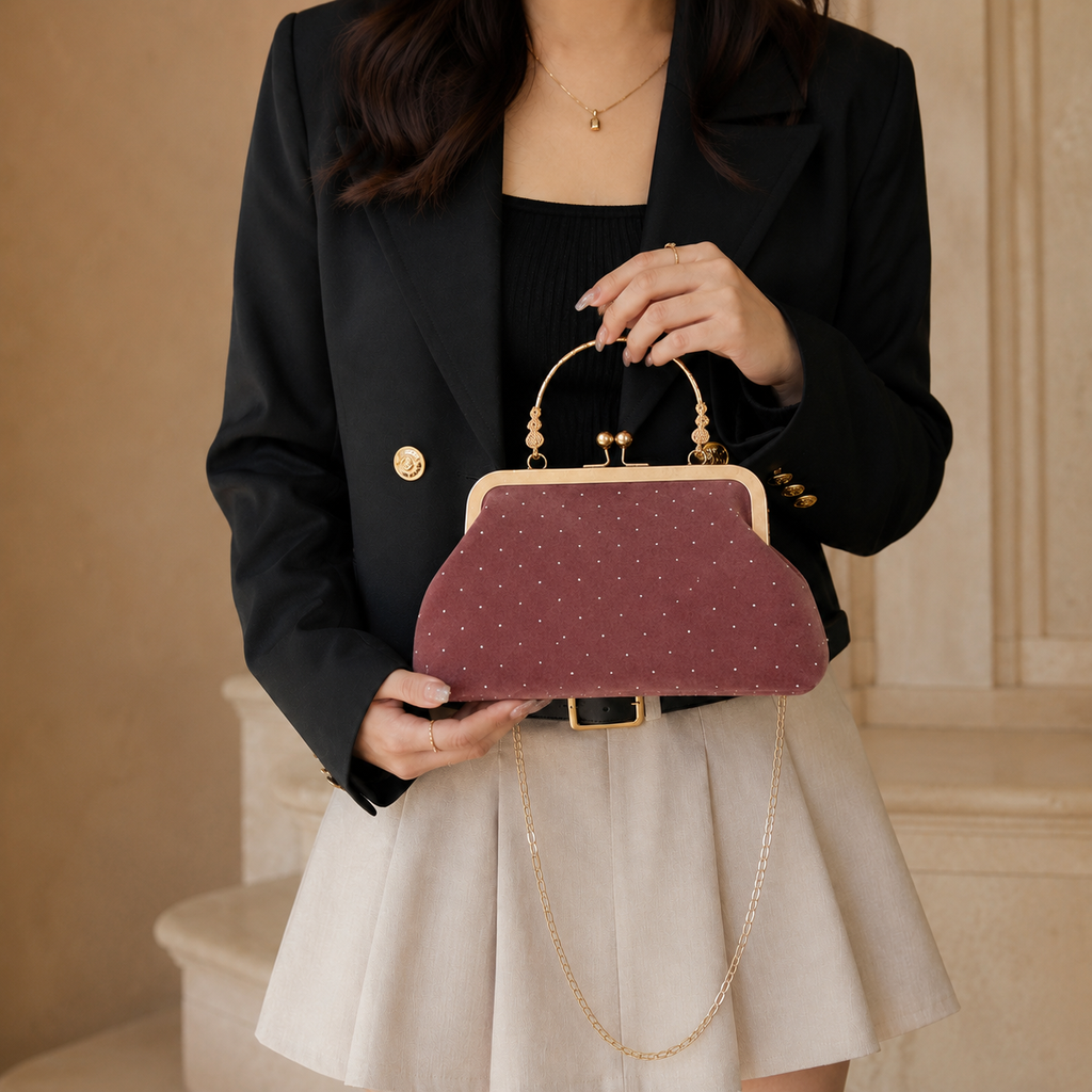 The Soleil Shell Chain Bag
