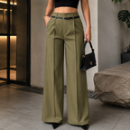 Women's Tailored Trousers, Elegant Casual Pants, Everyday Workwear