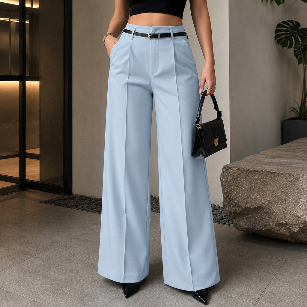 Women's Tailored Trousers, Elegant Casual Pants, Everyday Workwear