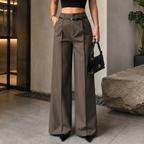Women's Tailored Trousers, Elegant Casual Pants, Everyday Workwear